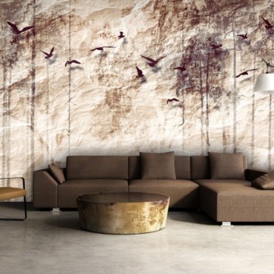Papier peint intissé panoramique animaux nature en papier 400x280 cm