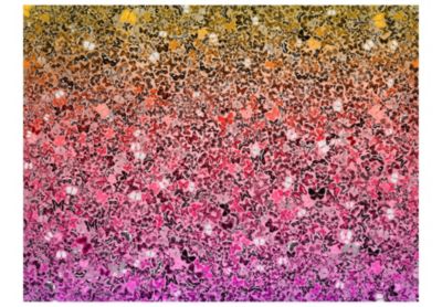 Papier peint intissé panoramique animaux the language of butterflies 250x193 cm