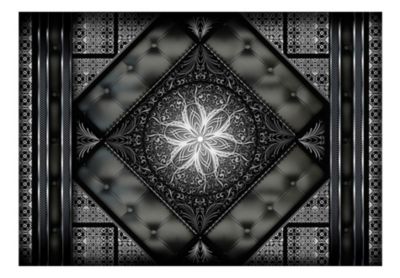 Papier peint intissé panoramique black mosaic 350x245 cm