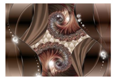 Papier peint intissé panoramique cooper shells 100x70 cm