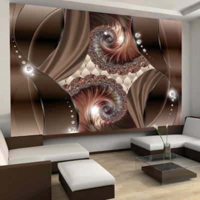 Papier peint intissé panoramique cooper shells 100x70 cm