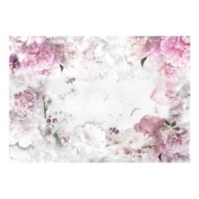 Papier peint intissé panoramique fleurs dancing peonies 400x280 cm