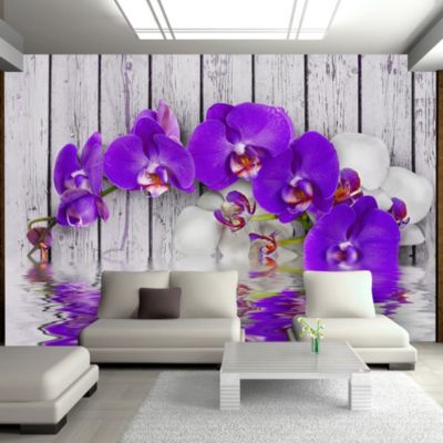 Papier peint intissé panoramique fleurs dormant instincts 350x245 cm