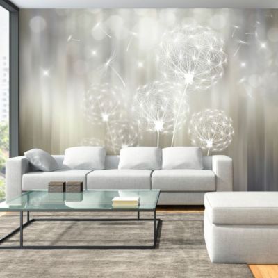 Papier peint intissé panoramique fleurs gift of the sun 150x105 cm
