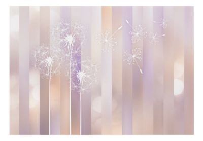 Papier peint intissé panoramique fleurs pastel land 400x280 cm