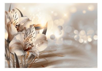Papier peint intissé panoramique fleurs princesses of the morning 350x245 cm