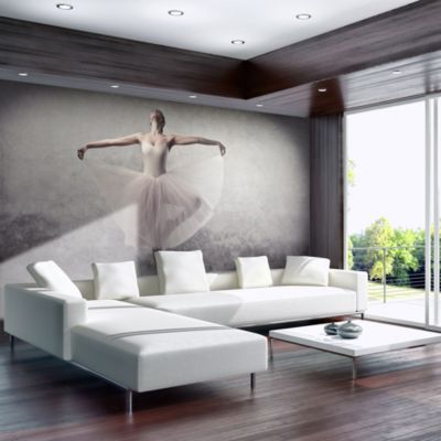 Papier peint intissé panoramique hobby ballet - poésie sans mots 400x309 cm