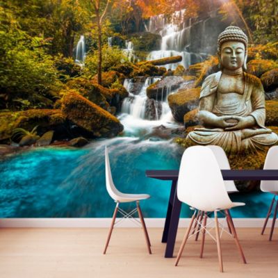 Papier peint intissé panoramique orient oasis of the soul 200x140 cm