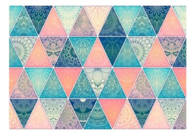 Papier peint intissé panoramique oriental triangles 350x245 cm