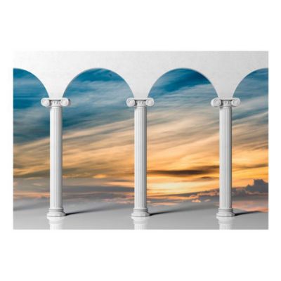 Papier peint intissé panoramique paysage heavenly arch 400x280 cm