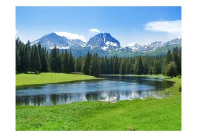 Papier peint intissé panoramique paysage national park durmitor, montenegro 350x270 cm