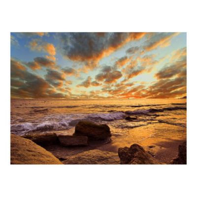 Papier peint intissé panoramique paysage paysage marin, turquie 350x270 cm