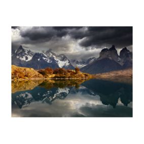 Papier peint intissé panoramique paysage torres del paine national park 300x231 cm