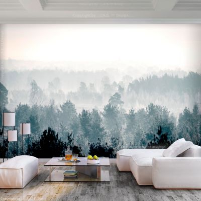 Papier peint intissé panoramique paysage winter forest 1 250x175 cm