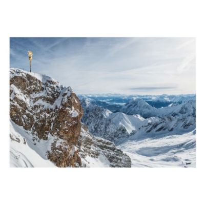 Papier peint intissé panoramique paysage zugspitze 350x245 cm