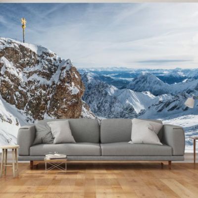 Papier peint intissé panoramique paysage zugspitze 350x245 cm