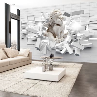 Papier peint intissé panoramique personnes modern cherub 400x280 cm