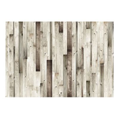 Papier peint intissé panoramique plancher en bois 300x210 cm