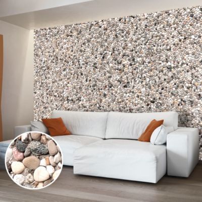 Papier peint intissé panoramique stone charm 100x70 cm
