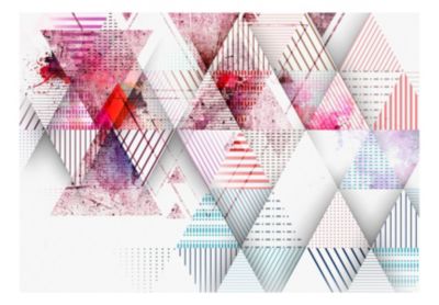 Papier peint intissé panoramique triangular world 350x245 cm