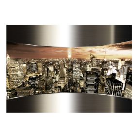 Papier peint intissé panoramique ville et architecture panorama de new york 350x245 cm