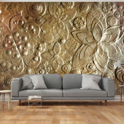 Papier peint intissé panoramique virtuosity of gold 350x245 cm