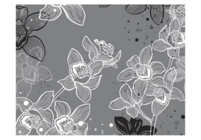 Papier peint intissé panoramique winter flora 200x154 cm