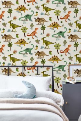 Papier peint intissé petit dinosaure Next