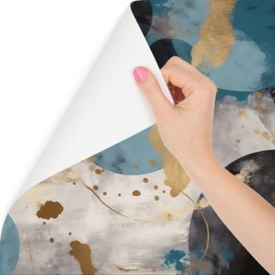 Papier Peint Intissé Photo ABSTRACTION Moderne Motif Pour Chambre 405cm x 270cm