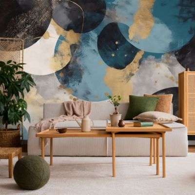 Papier Peint Intissé Photo ABSTRACTION Moderne Motif Pour Chambre 405cm x 270cm