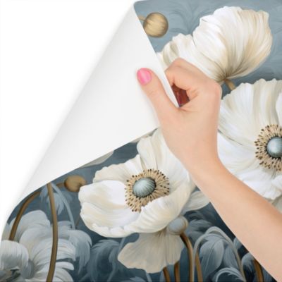 Papier Peint Intissé Photo COQUELICOTS Fleurs Plantes Pour Salon 405cm x 270cm