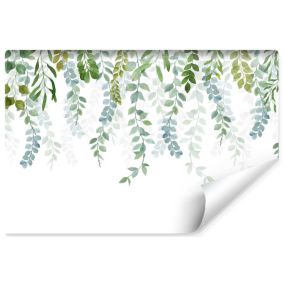 Papier Peint Intissé Photo FEUILLES Plantes Nature Pour Chambre 135cm x 90cm