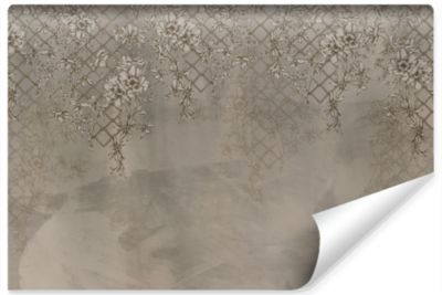 Papier Peint Intissé Photo FLEURS Nature Abstraite Pour Salon 315cm x 210cm