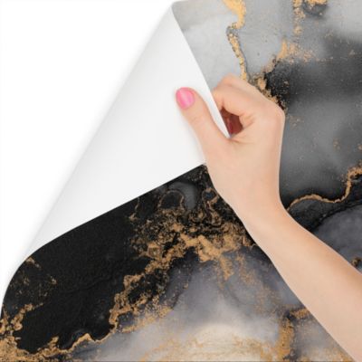 Papier Peint Intissé Photo MARBRE Motif Abstraction Pour Chambre 135cm x 90cm