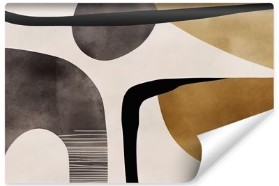 Papier Peint Intissé Photo Pour Chambre ABSTRACTION Motif Rétro 405cm x 270cm