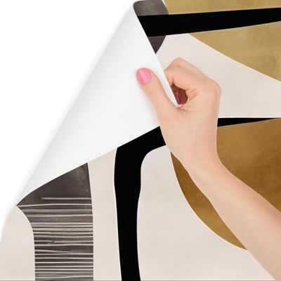 Papier Peint Intissé Photo Pour Chambre ABSTRACTION Motif Rétro 405cm x 270cm