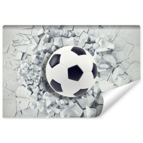 Papier Peint Intissé Photo Pour Chambre D'Adolescent FOOTBALL Béton Abstraction 368cm x 254cm