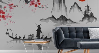 Papier Peint Intissé Photo Pour La Chambre PAYSAGE Japon 368cm x 254cm
