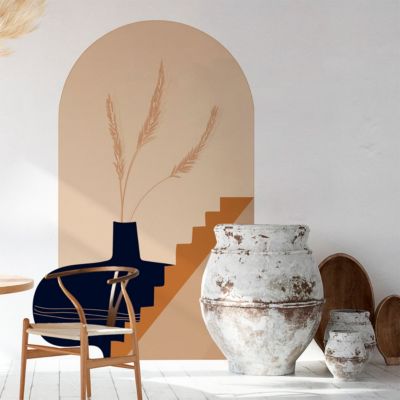 Papier peint intissé pré-encollé fresques géantes - ARCHE VASE GÉANT - 100x60cm