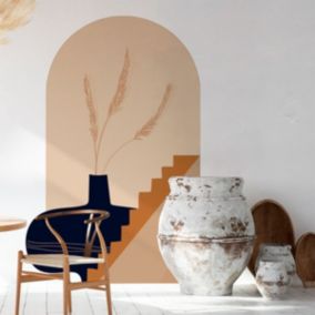 Papier peint intissé pré-encollé fresques géantes - ARCHE VASE GÉANT - 100x60cm