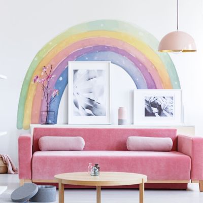 Papier peint intissé pré-encollé fresques géantes - FRESQUE ARC-EN-CIEL - 170x120cm