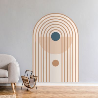 Papier peint intissé pré-encollé fresques géantes - FRESQUE ARCHE DU TEMPS - 90x60cm