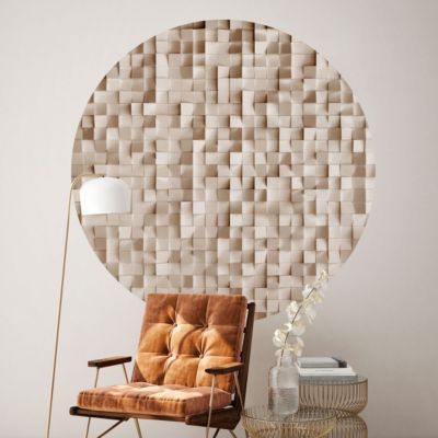 Papier peint intissé pré-encollé fresques géantes - FRESQUE MOSAÏQUE - 90x90cm