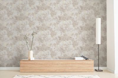 Papier Peint intissé Arthouse Abstract texture warm naturel motif uni beige L.100,5 x l.53 cm