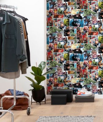 Papier peint intissé enfant Avengers Marvel L.1005 x l.53 cm Komar