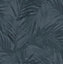 Papier peint intissé Feuilles d'été L.1005 x l.52cm bleu