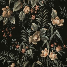 Papier peint intissé Floral Contemporain L.1005 x l.52cm vert