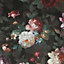 Papier peint intissé Floral Isabelle L.1005 x l.52cm multicolore, noir