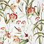 Papier peint intissé Floral urbain vinyle L.1005 x l.52cm multicolore
