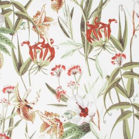 Papier peint intissé Floral urbain vinyle L.1005 x l.52cm multicolore